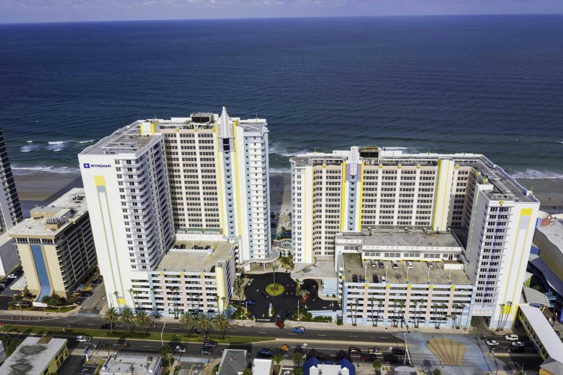 Luxury 2Br Dbl Balcony Direct Ocean Wyndham Resort Daytona Beach Exterior photo