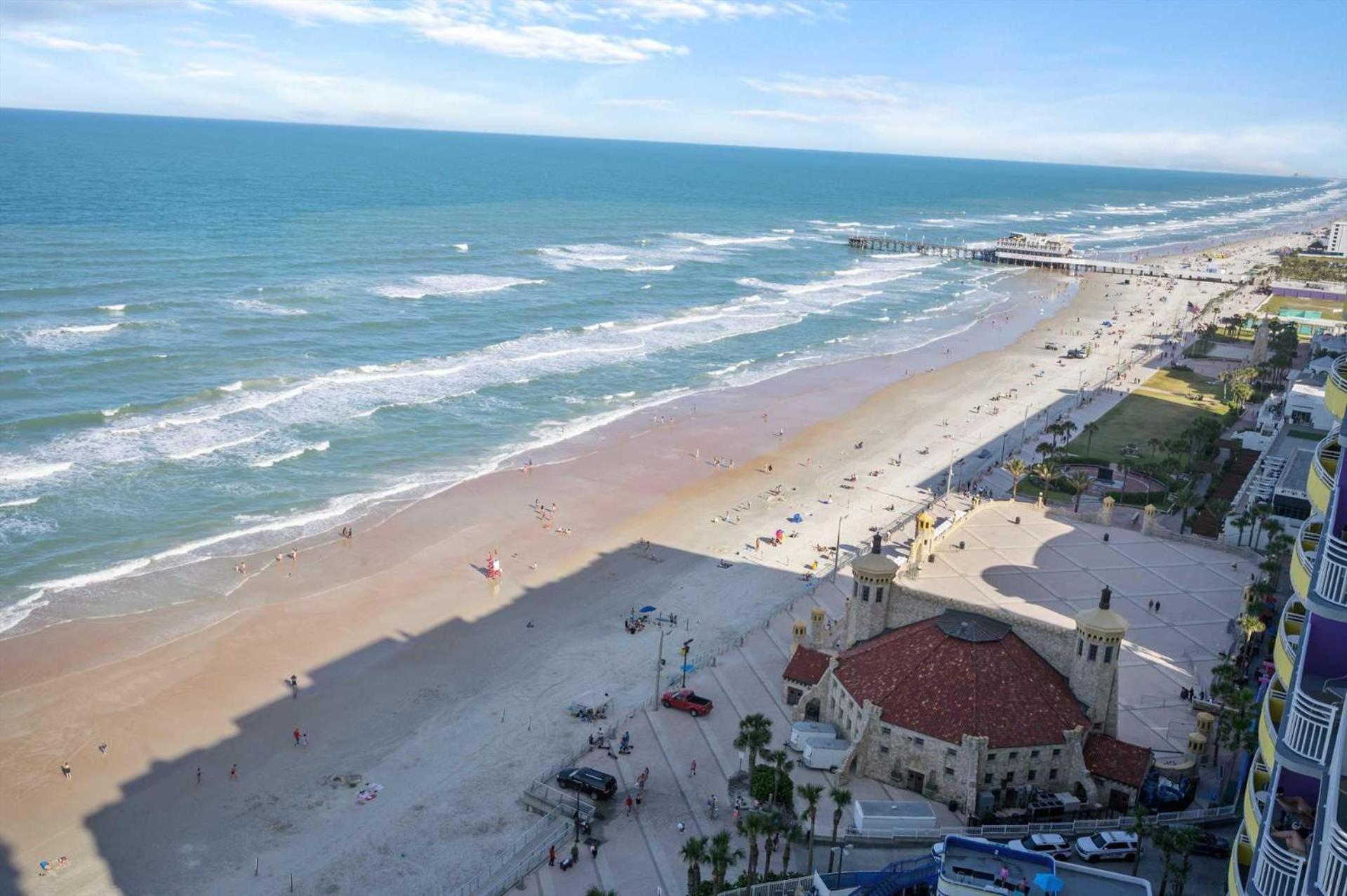 Luxury 2Br Dbl Balcony Direct Ocean Wyndham Resort Daytona Beach Exterior photo